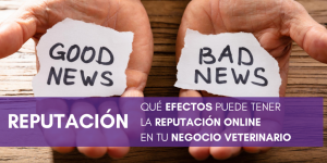 Efectos de la reputación online en tu negocio veterinario